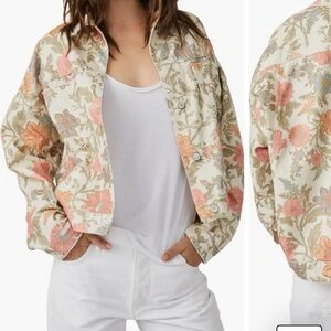 Free People Opal Swing Denim Jacket